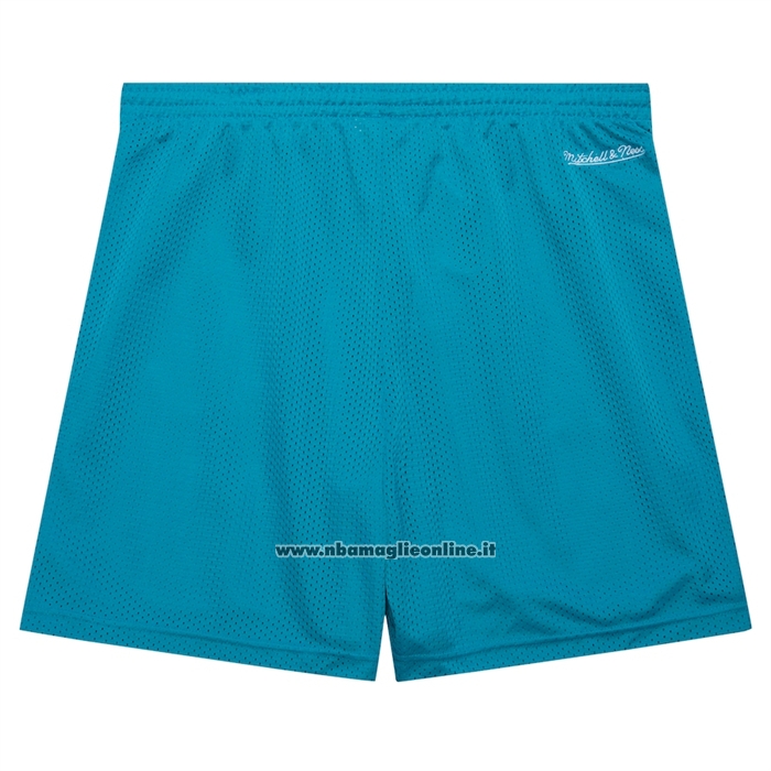Pantaloncini Charlotte Hornets Mitchell & Ness Hardwood Classics Verde